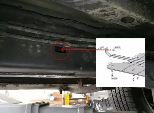 Bunnplate stål Volkswagen Amarok 2010 - 2022 | Girkassedeksel - Beskyttelse deksel under girkasse – bilde 6