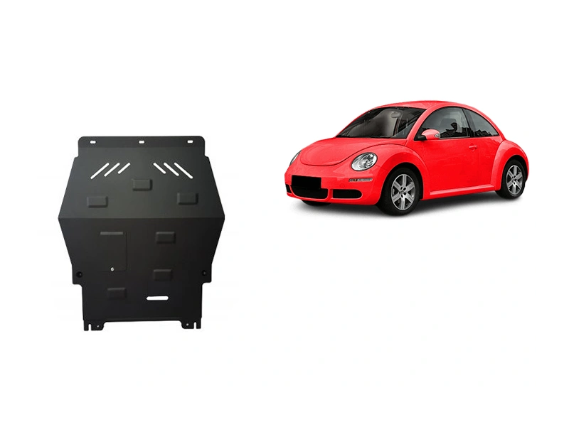 Bunnplate stål Volkswagen New Beetle 1998 - 2011 | Motordeksel - Beskyttelse deksel under motor