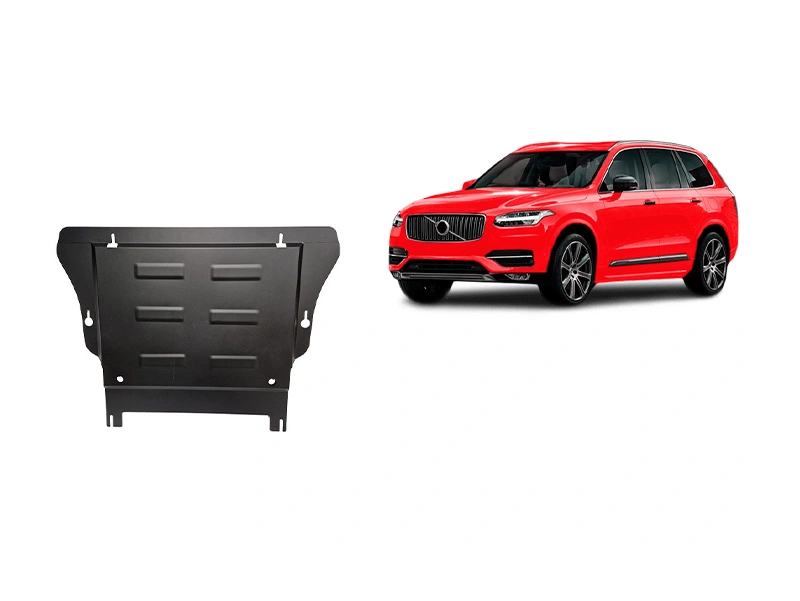Bunnplate stål Volvo XC90 II 2014 -> / Volvo V90 Cross Country 2016 -> │ Beskyttelse deksel under motor og girkasse