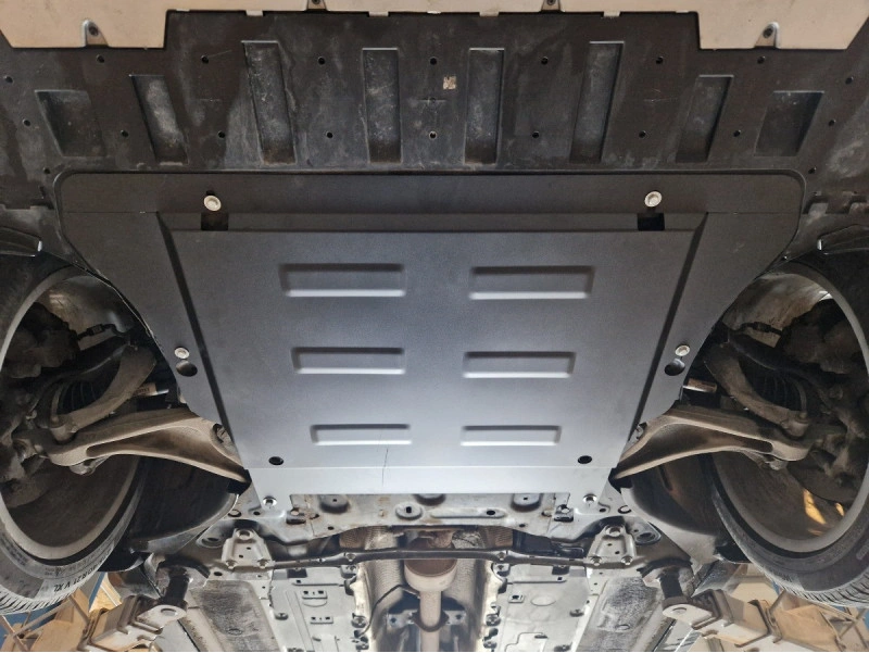 Bunnplate stål Volvo XC90 II 2014 -> / Volvo V90 Cross Country 2016 -> │ Beskyttelse deksel under motor og girkasse – bilde 7