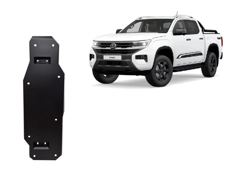 Bunnplate stål VW Amarok II / Ford Ranger 2022 -> | Drivstofftankdeksel - Beskyttelse deksel under dieseltank