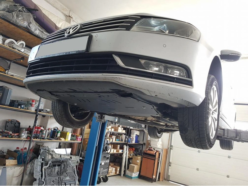 Bunnplate stål VW Passat B6 / VW Passat B7 / VW Passat CC | Motordeksel - Beskyttelse deksel under motor – bilde 9