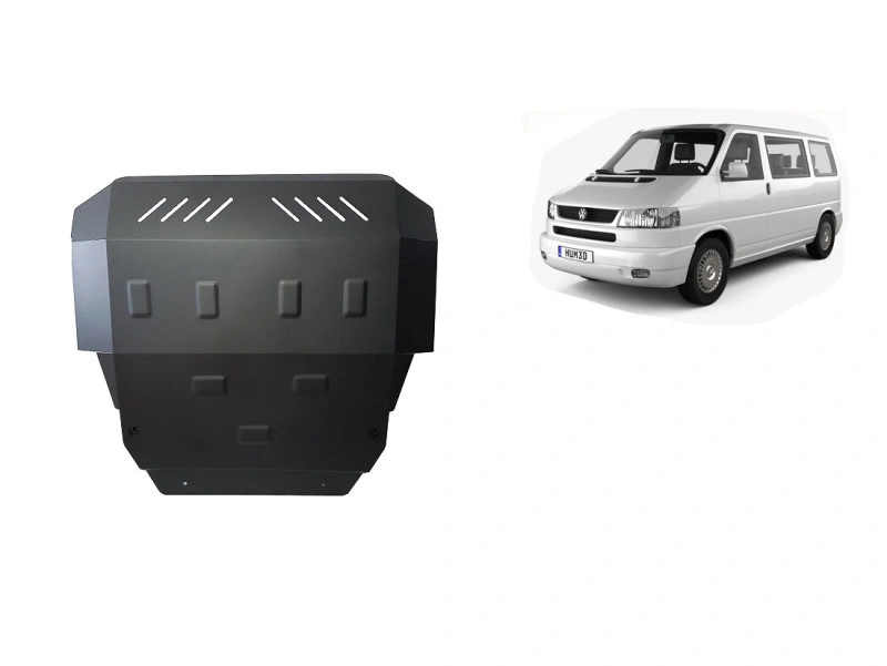 Bunnplate stål VW Transporter T4 Caravelle 1990 - 2003 / VW Transporter T4 1990 - 2003 | Motordeksel - Beskyttelse deksel under motor