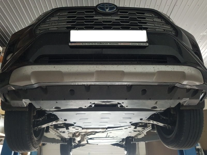 Bunnplatesett stål Toyota RAV4 Plug-in Hybrid 2020 -> │ Motordeksel - Beskyttelse deksel under motor + girkasse + differensial – bilde 7