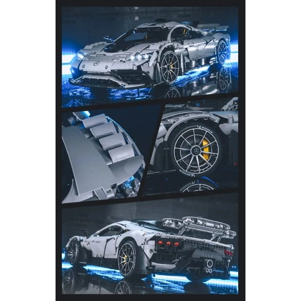 Byggesett Mercedes-AMG ONE med fjernstyring │ Byggeklosse Genuine® Building Block Bodel R/C – bilde 18