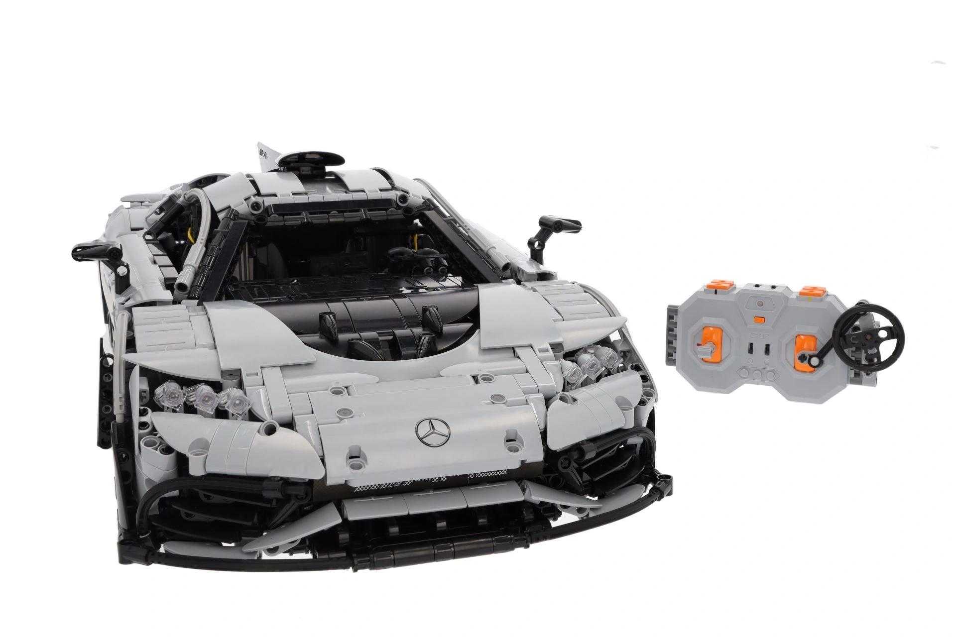 Byggesett Mercedes-AMG ONE med fjernstyring │ Byggeklosse Genuine® Building Block Bodel R/C – bilde 8