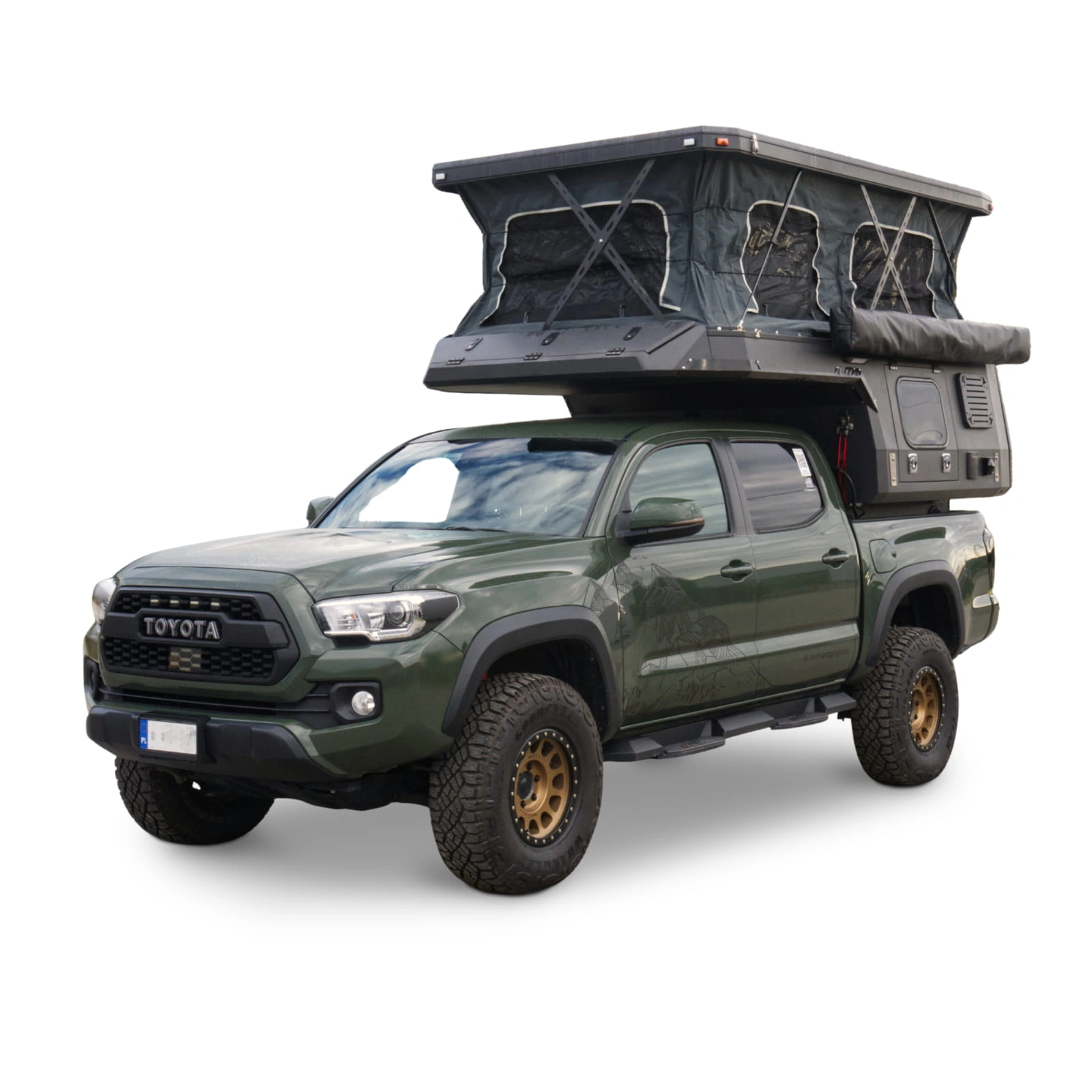 Camperinnredning Offlander ATAKAMA │ campermodul til pickup - helårsbruk