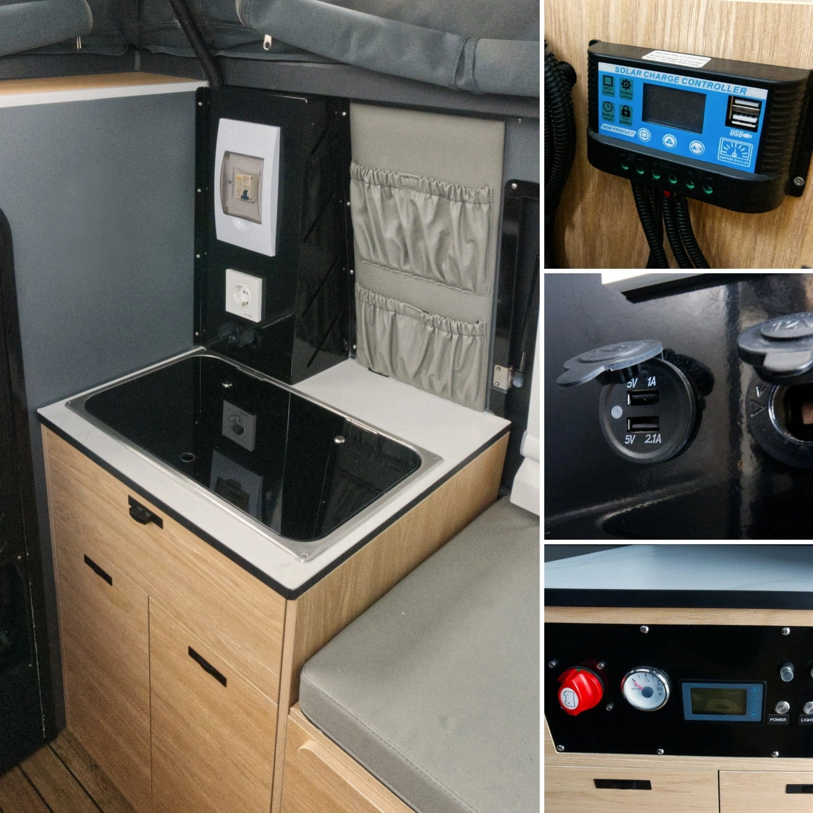 Camperinnredning Offlander ATAKAMA │ campermodul til pickup - helårsbruk – bilde 20