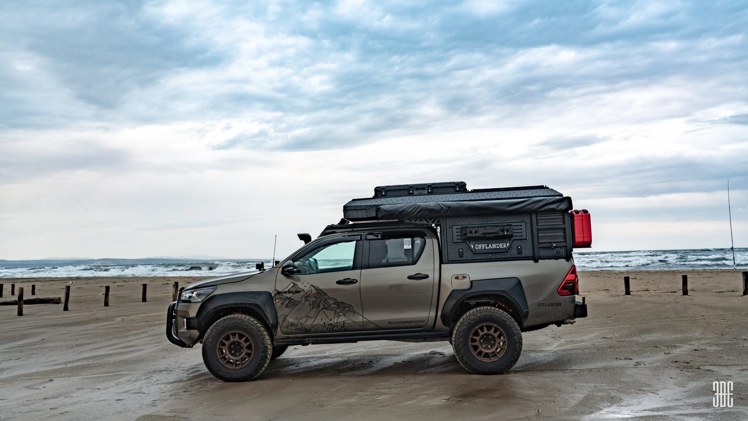 Camperinnredning Offlander Draa │ fast campermodul til pickup - helårsbruk – bilde 33