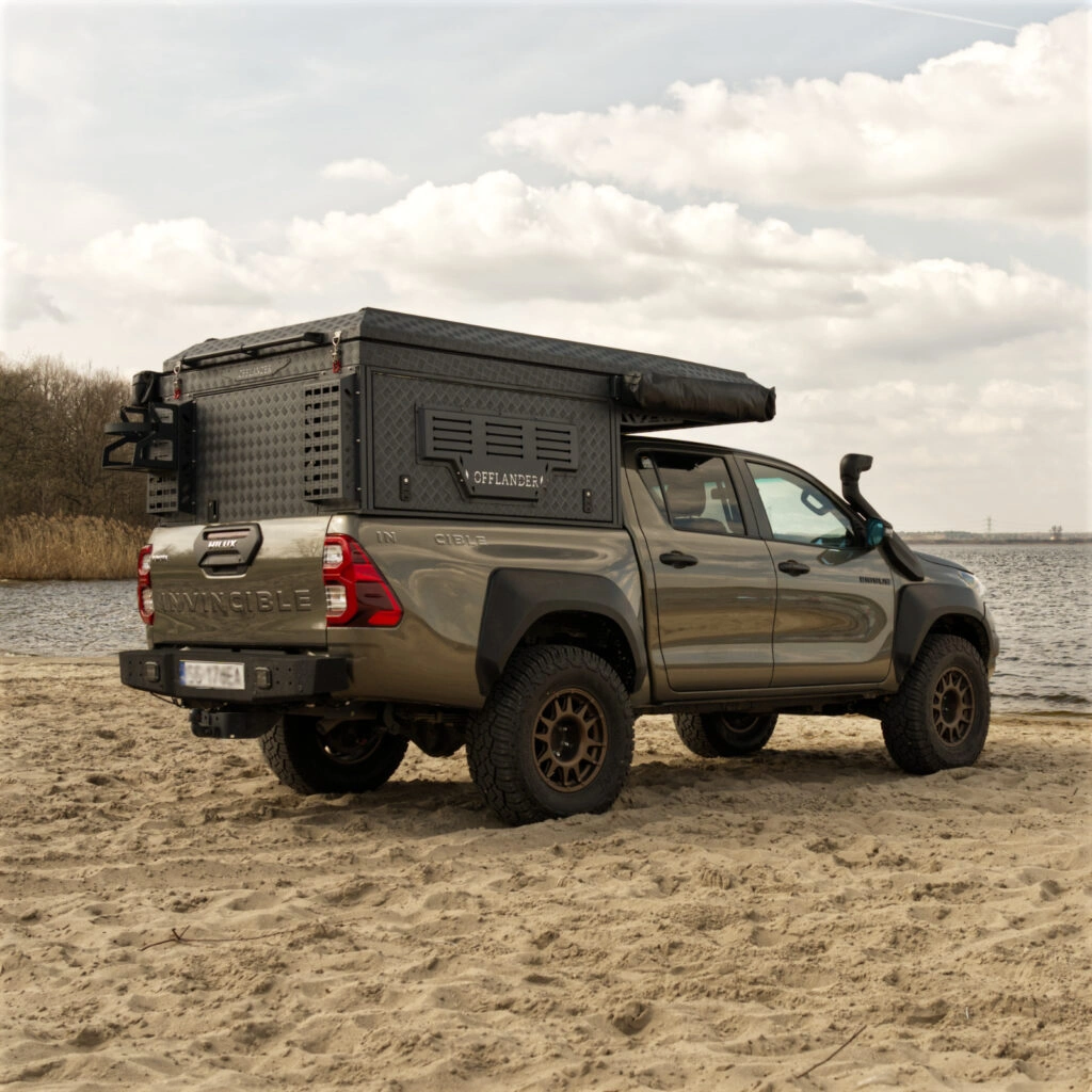 Camperinnredning Offlander Draa │ fast campermodul til pickup - helårsbruk – bilde 5