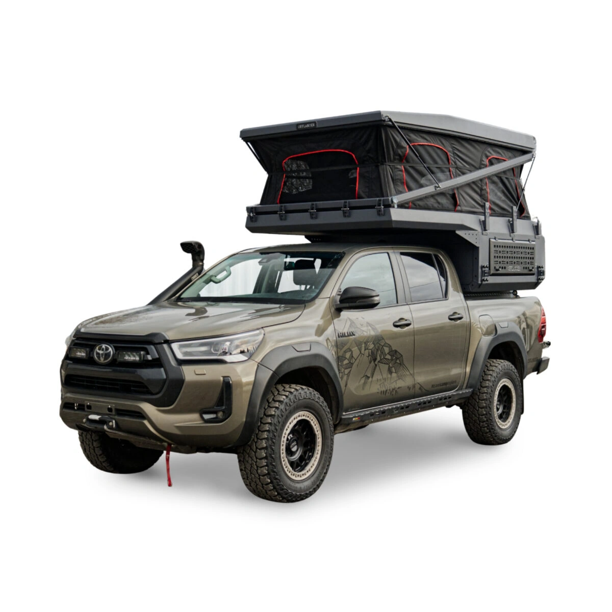 Camperinnredning Offlander Wadi S Ultralight Standard │ campermodul til pickup - helårsbruk – bilde 2