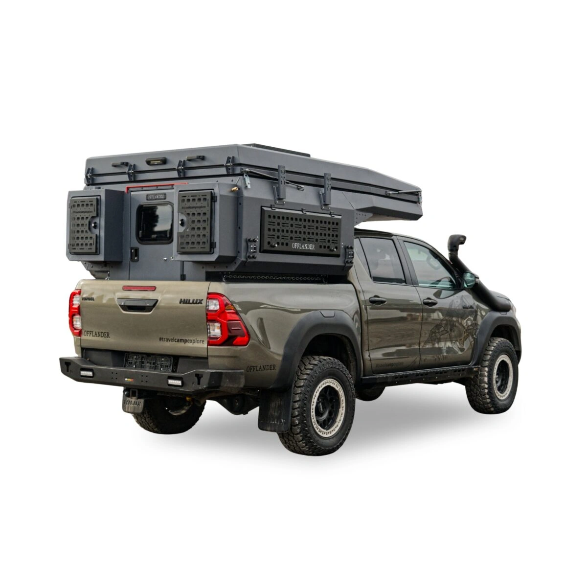 Camperinnredning Offlander Wadi S Ultralight Standard │ campermodul til pickup - helårsbruk – bilde 24