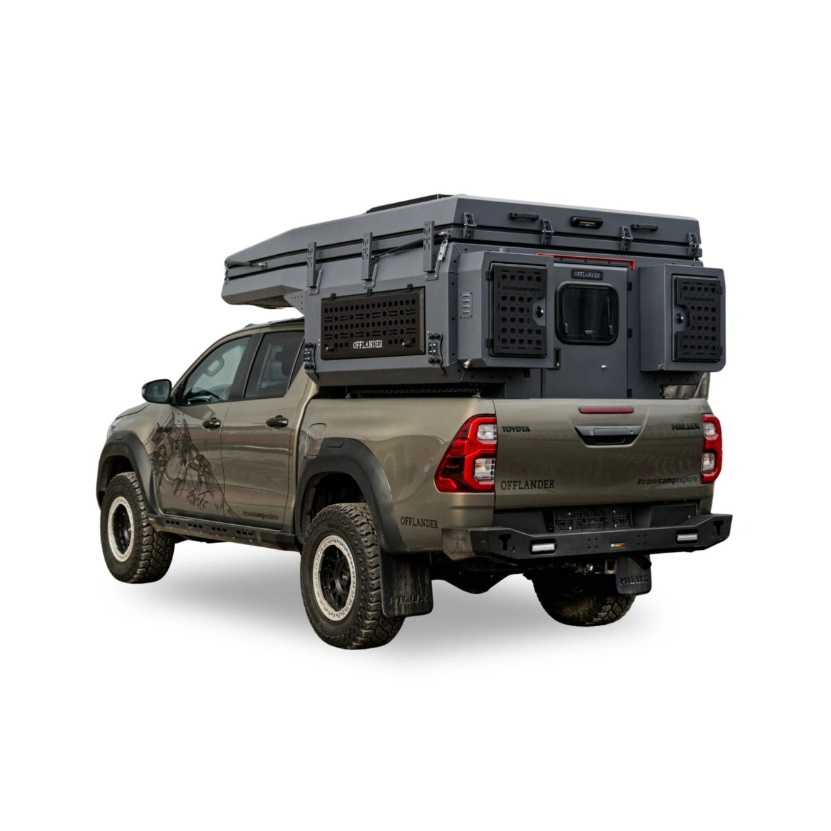 Camperinnredning Offlander Wadi S Ultralight Standard │ campermodul til pickup - helårsbruk – bilde 26