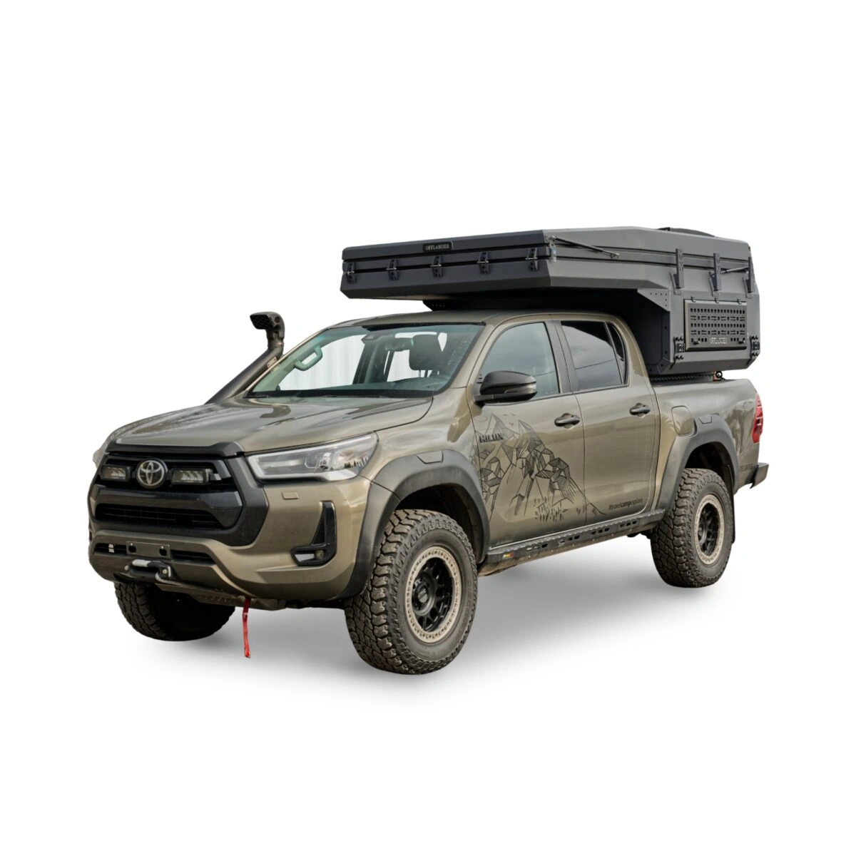 Camperinnredning Offlander Wadi S Ultralight Standard │ campermodul til pickup - helårsbruk – bilde 3