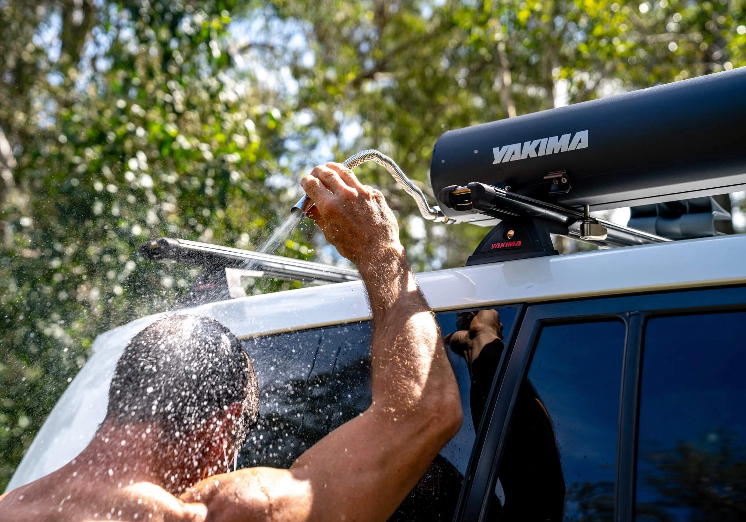Campingdusj Yakima RoadShower 15 l │ trykkdusj til takstativ – bilde 12