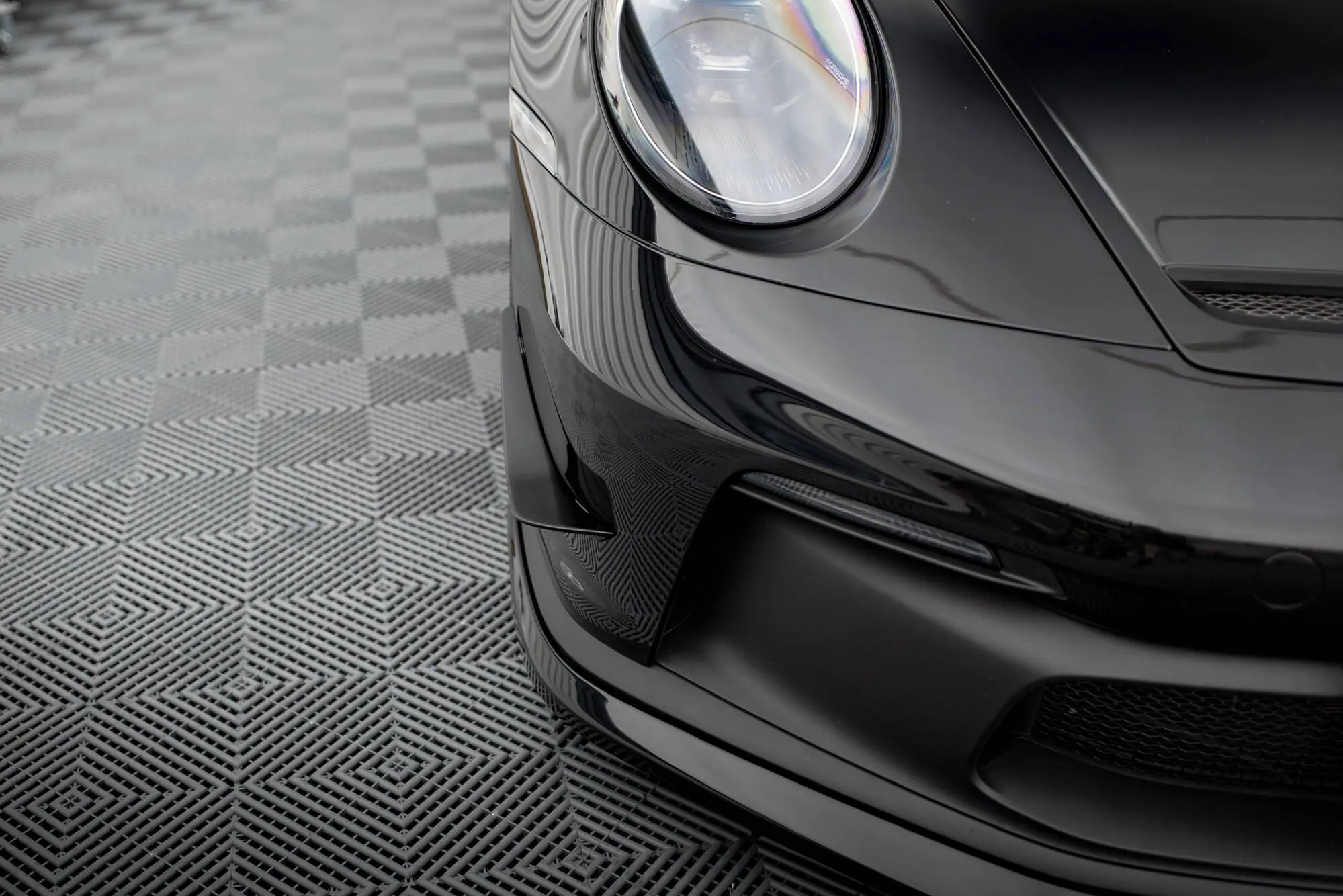 Canards vinger Porsche 911 (992) GT3 2021 - > | Glossy Black Edition