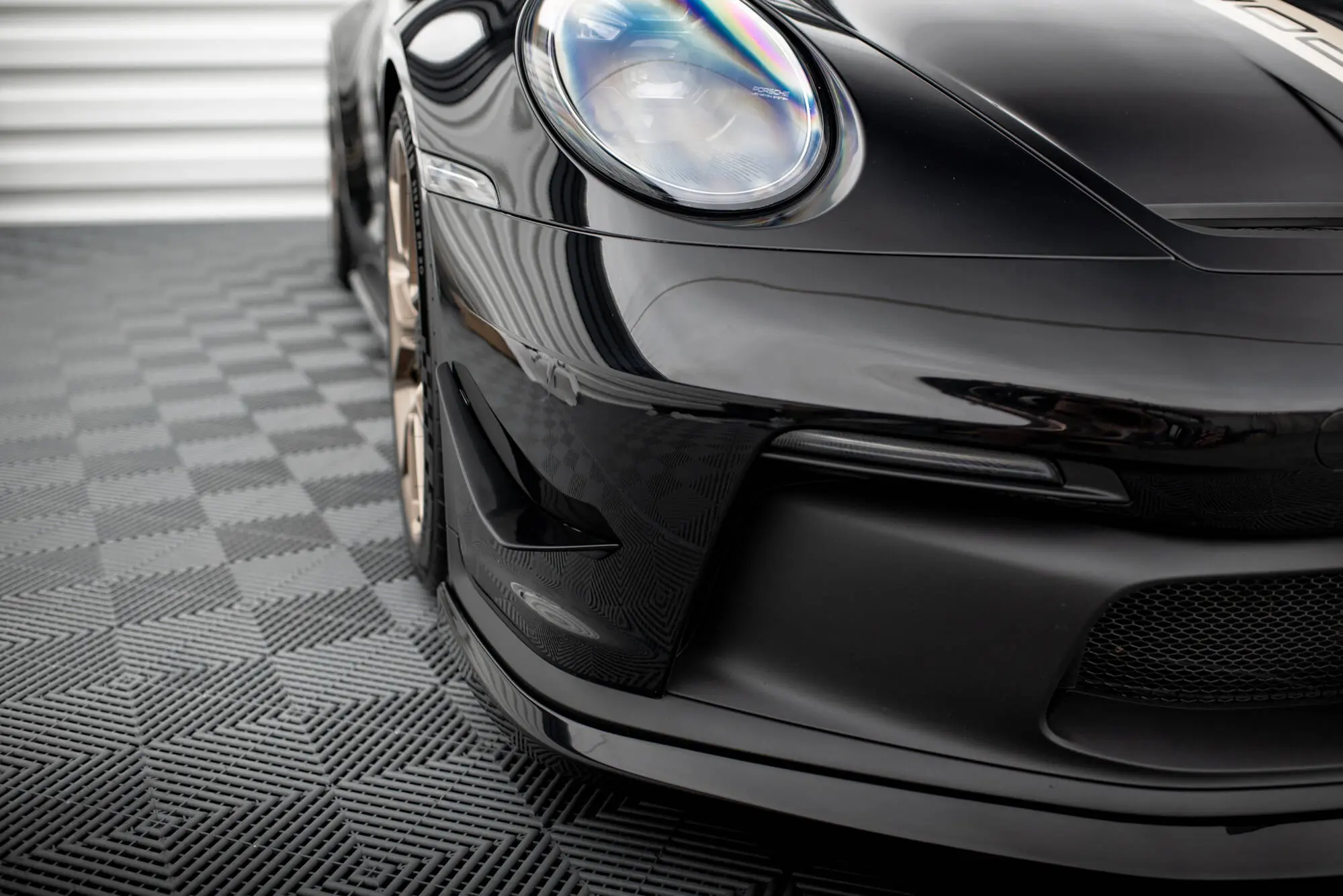 Canards vinger Porsche 911 (992) GT3 2021 - > | Glossy Black Edition – bilde 3