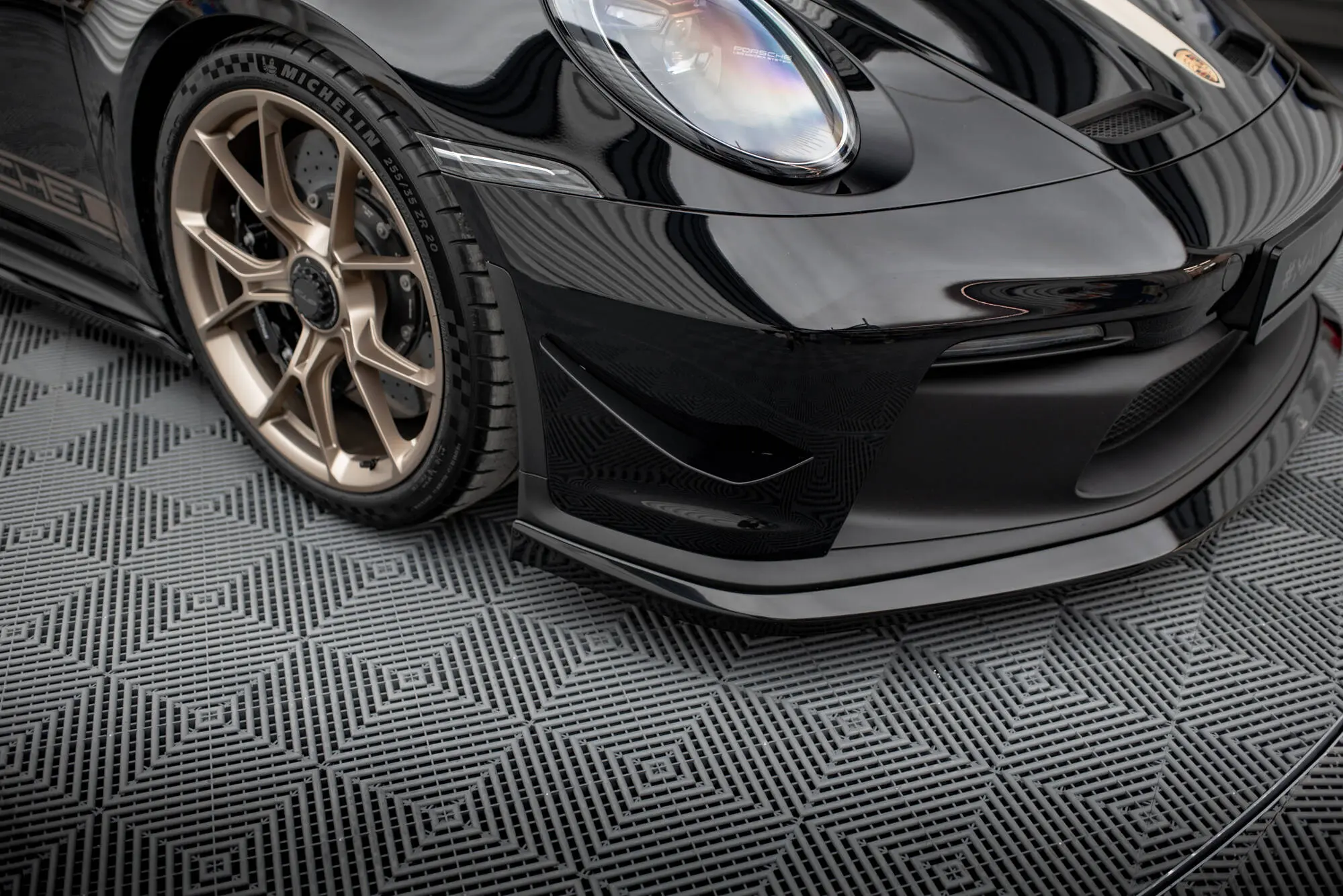 Canards vinger Porsche 911 (992) GT3 2021 - > | Glossy Black Edition – bilde 4