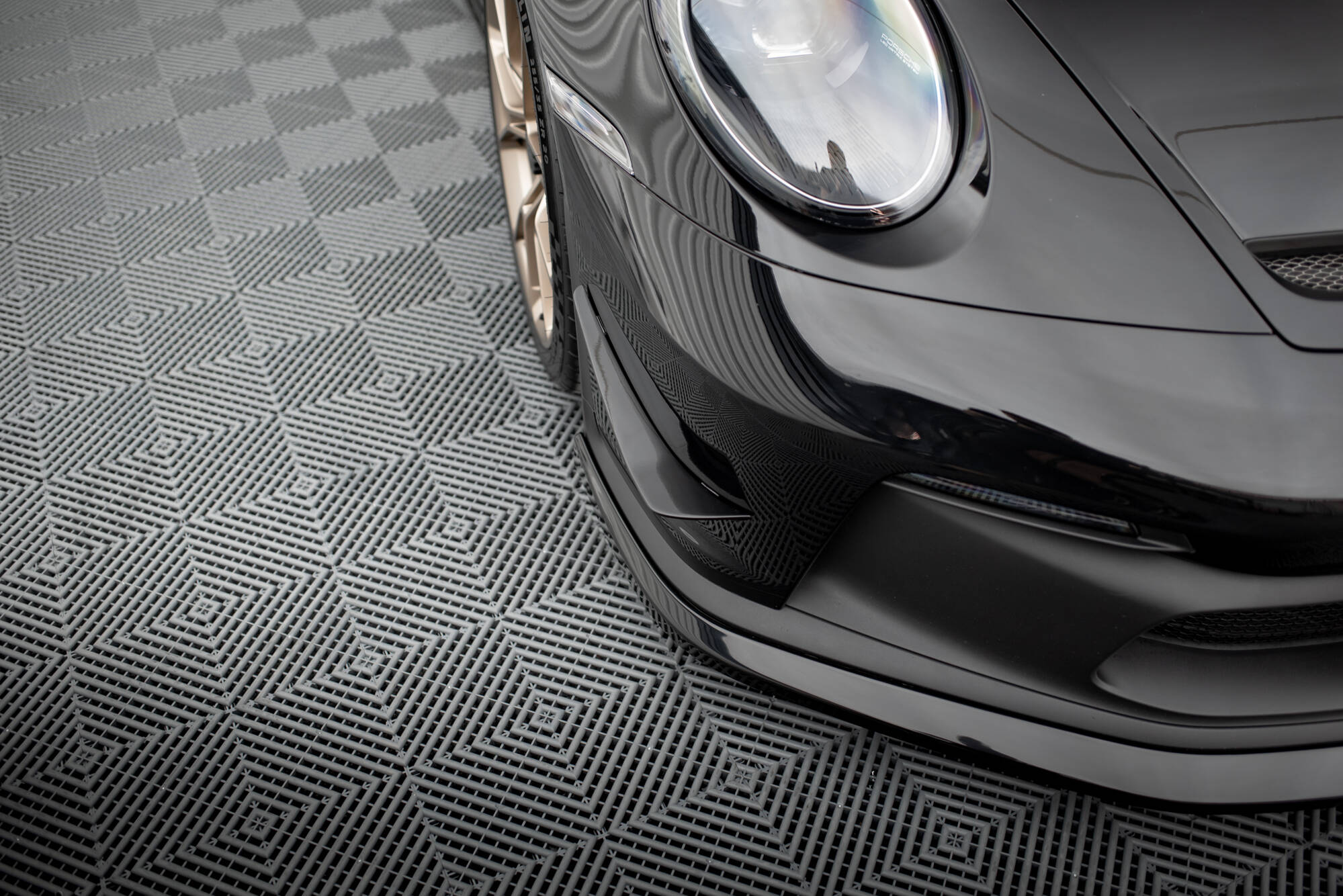 Canards vinger Porsche 911 (992) GT3 2021 - > | Glossy Black Edition – bilde 5