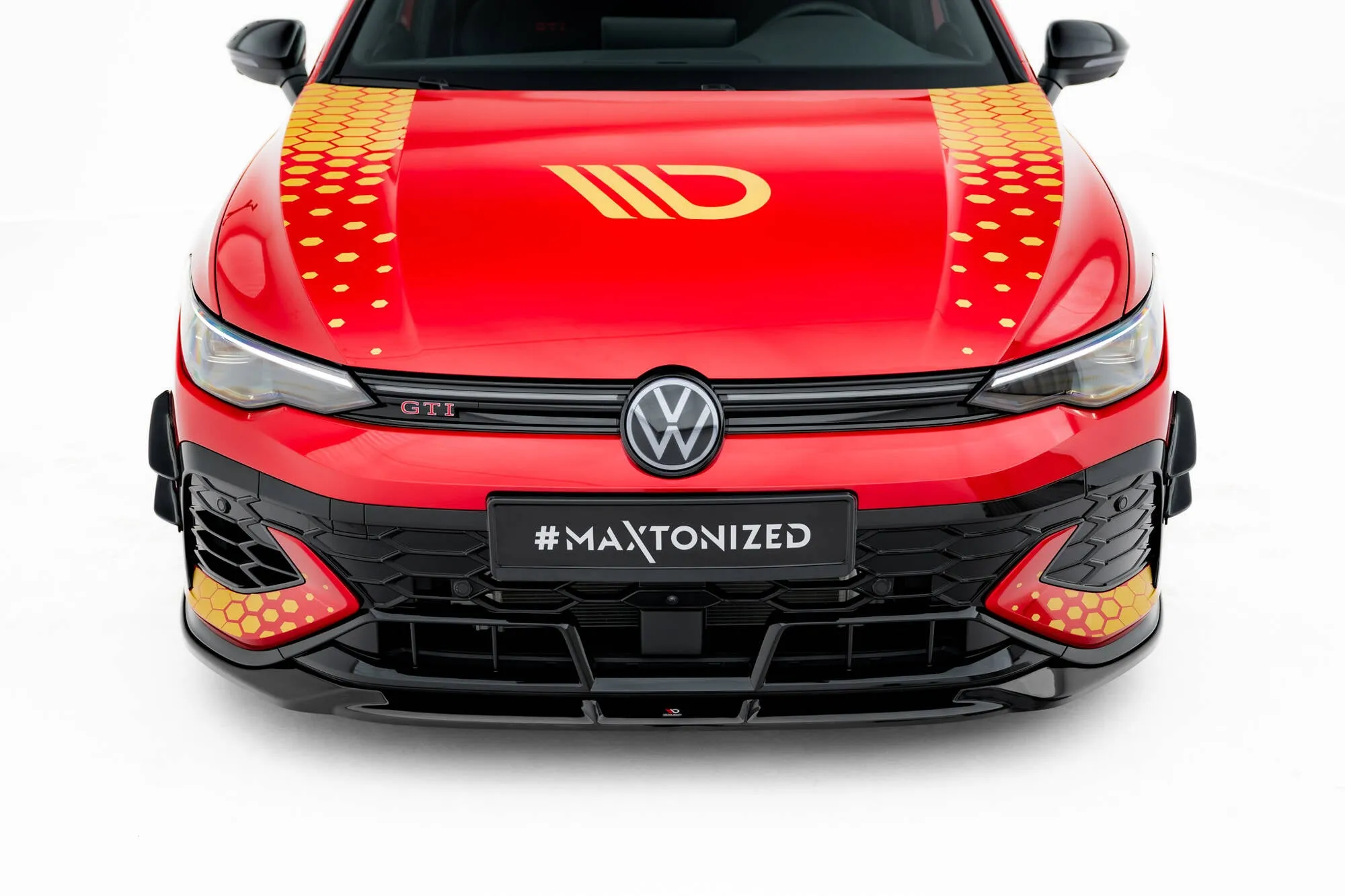 Canards vinger Volkswagen Golf GTI Clubsport VIII Facelift 2024 -> | Glossy Black Edition – bilde 3