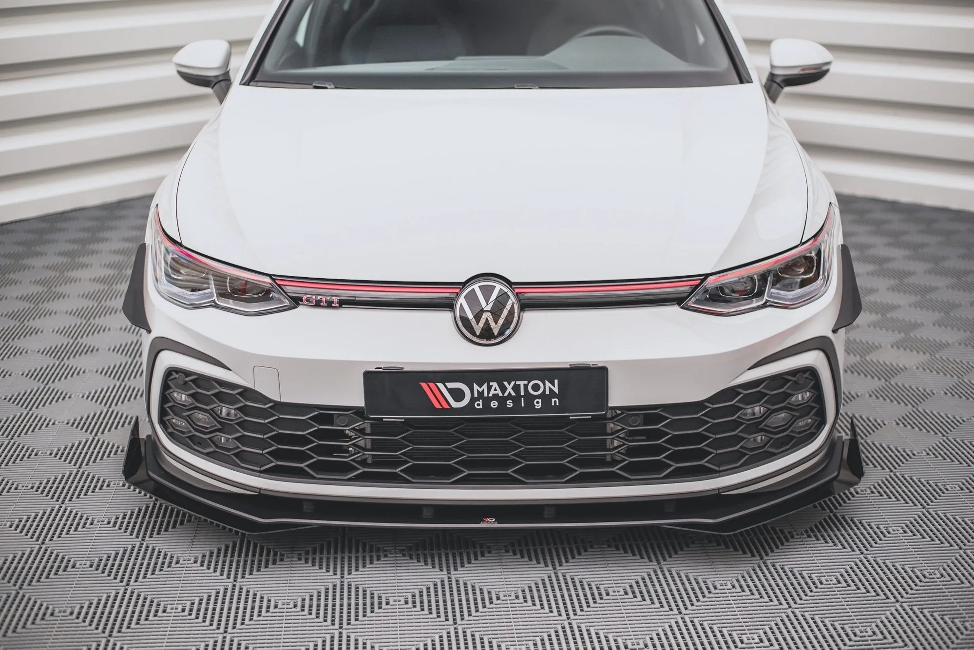 Canards vinger Volkswagen Golf GTI VIII 2020 - 2024 | Glossy Black Edition – bilde 3