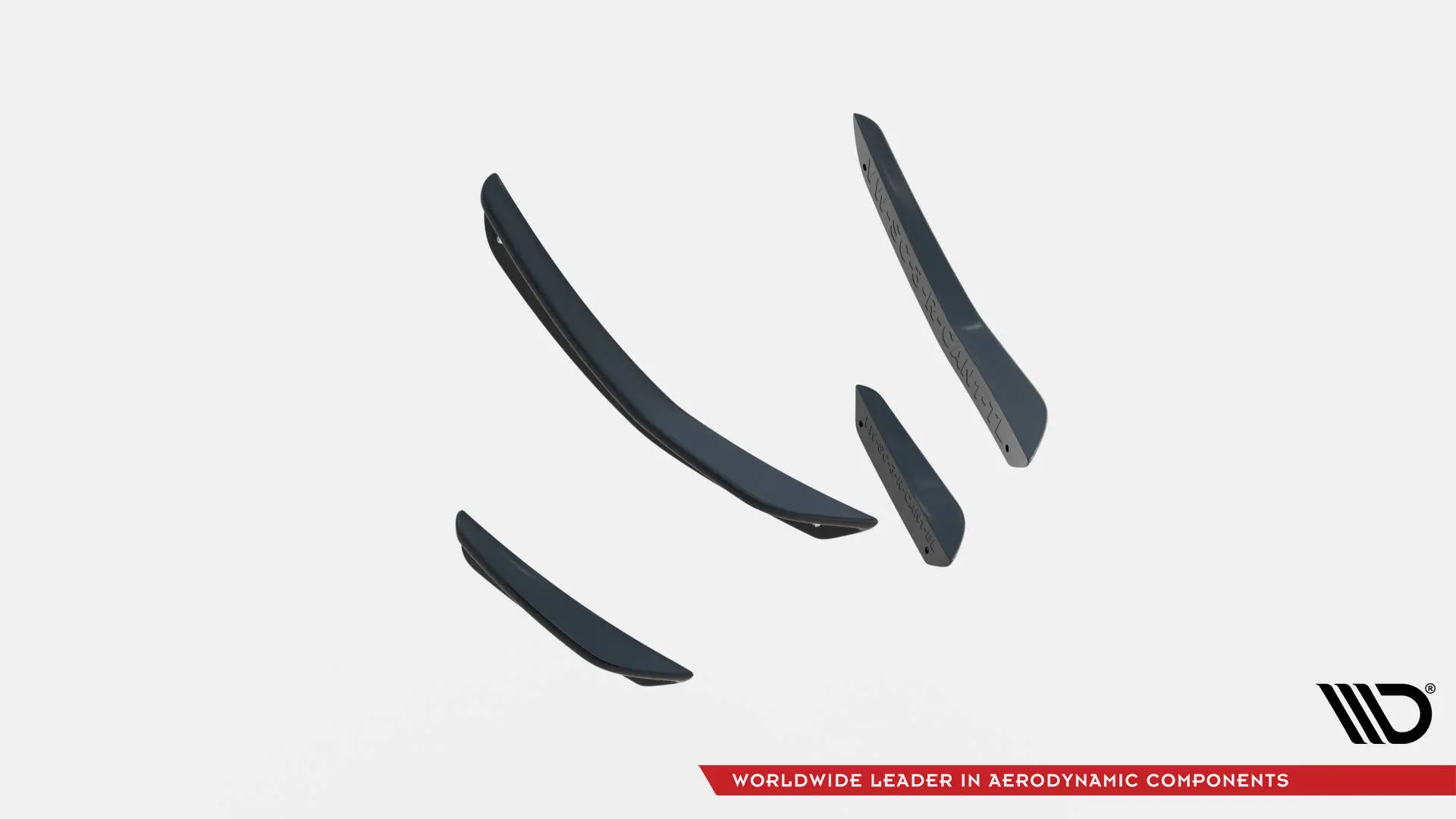 Canards vinger VW Scirocco R mk3 2008 - 2014 | Glossy Black Edition – bilde 8