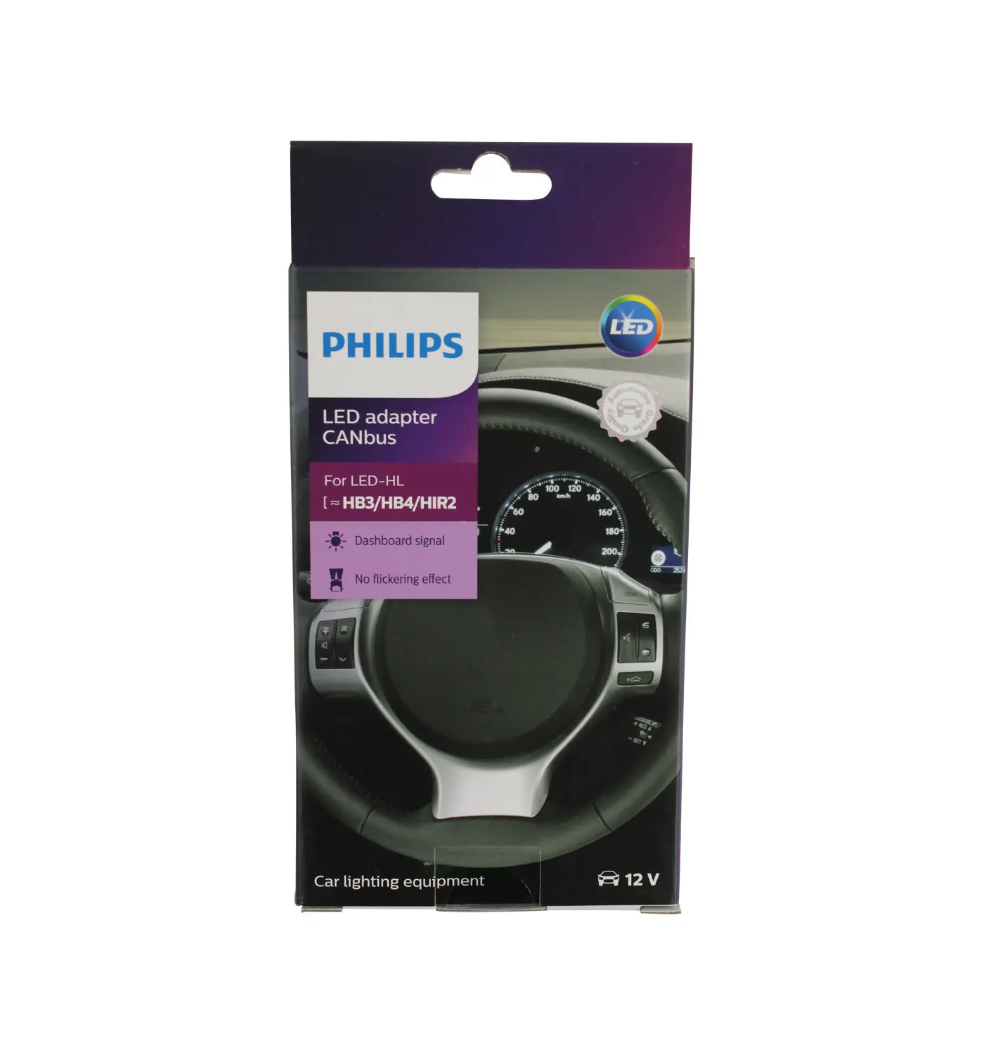 CANBUS LED-adapter HB3/HB4/HIR2 Philips - sett 2 stk. Image 2