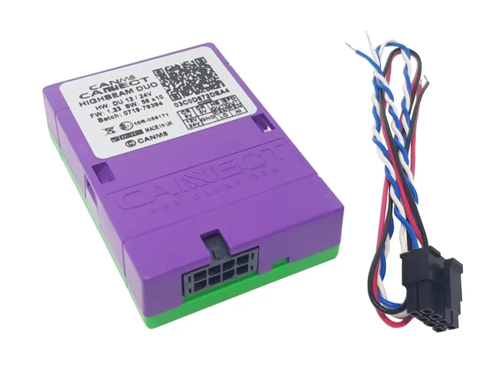 CanM8 Duo fjernlys styrestrømgiver (SMARTVIEW) INTERFACE – bilde 2