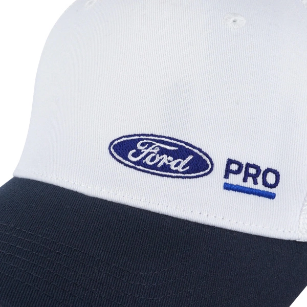 Caps – Ford PRO | Hvit | Justerbar og pustende – bilde 3