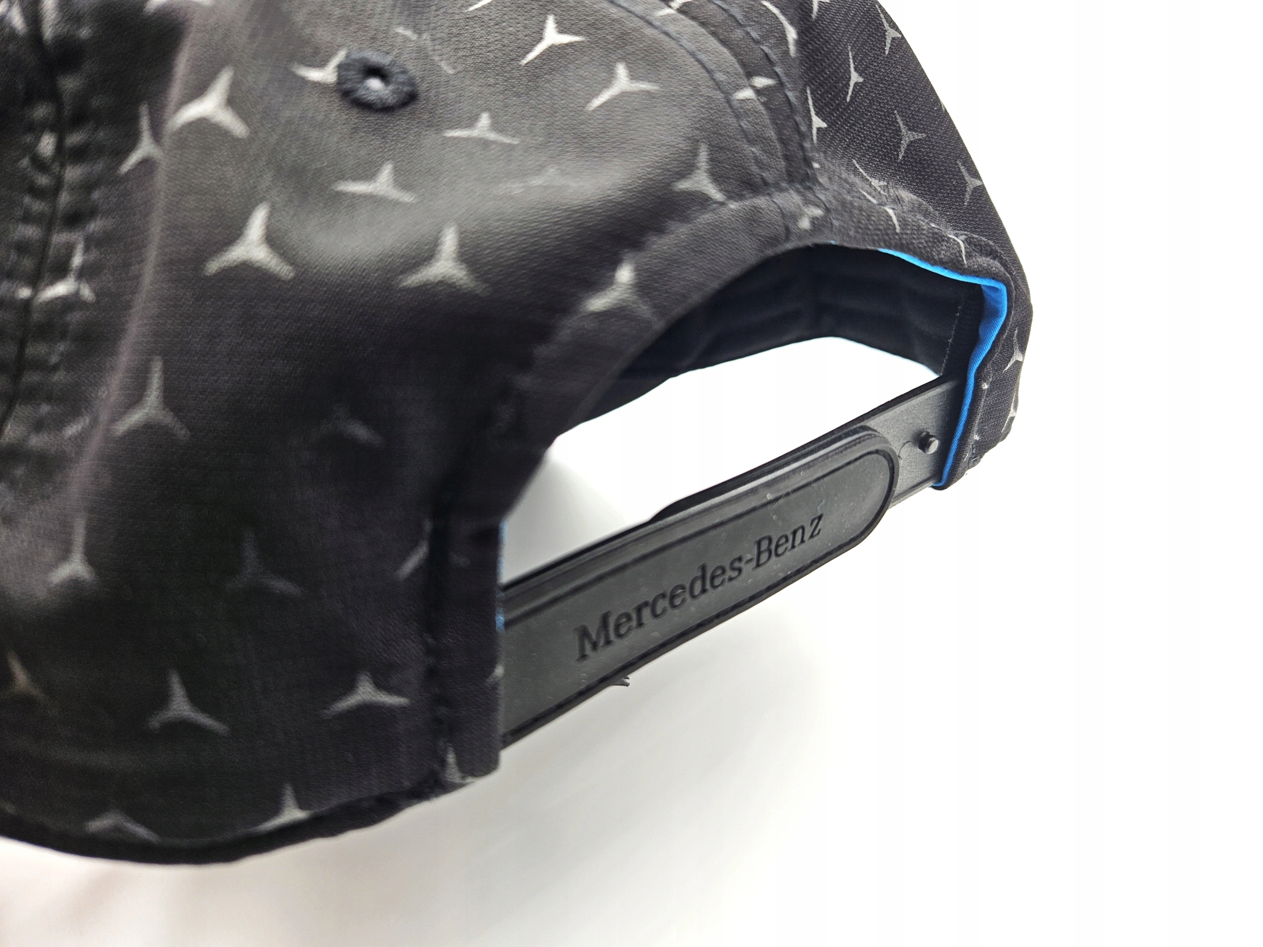 Caps Mercedes-Benz Electric Blue │ Genuine® 5-panelscaps, svart – bilde 3