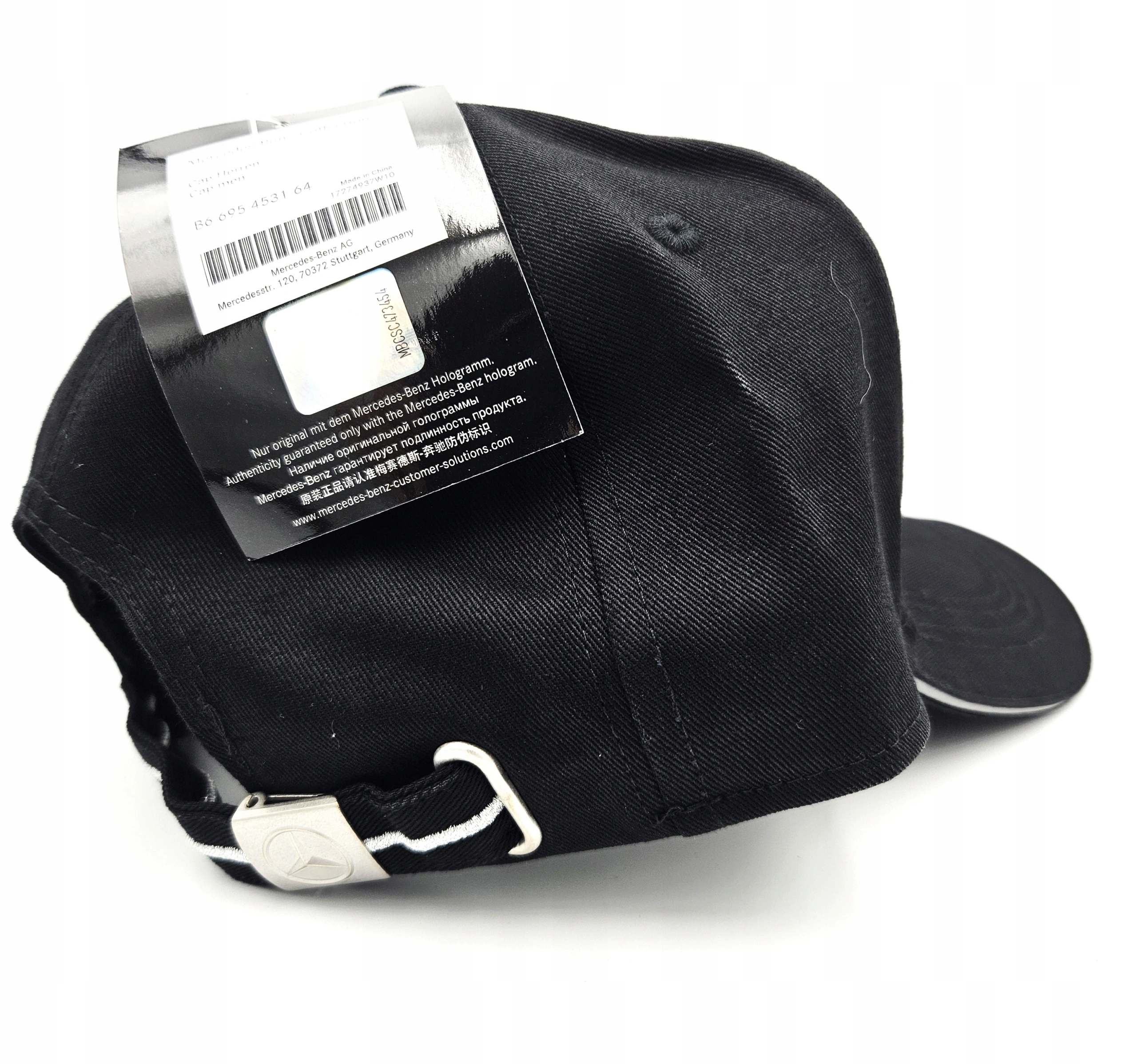 Caps Mercedes-Benz Unisex │ Svart med sølvdetaljer – Genuine® – bilde 3