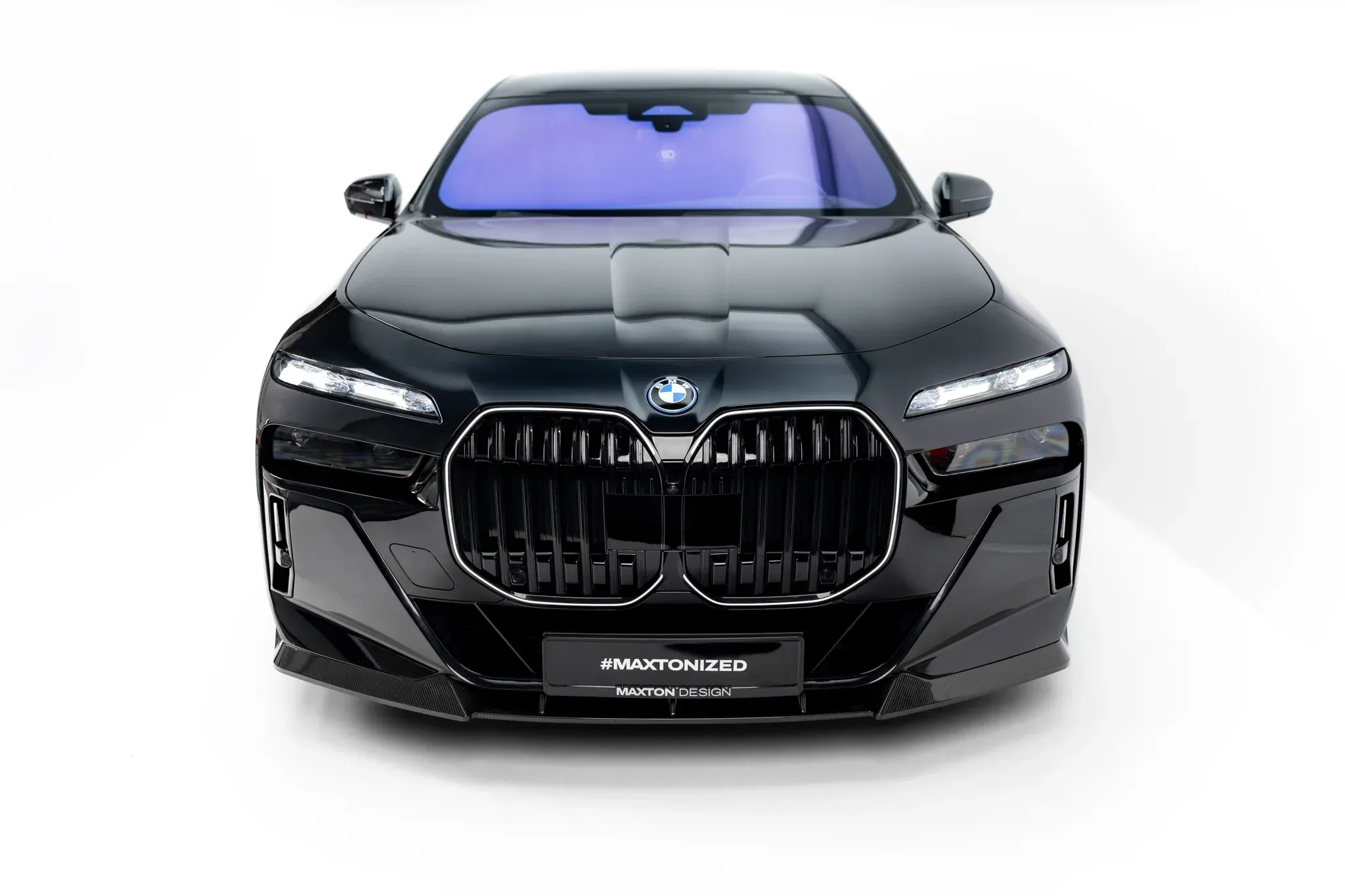 Carbon Frontspoiler BMW 7 G70 M-Pack / M760e / i7 2022 -> | Carbon Edition – bilde 2