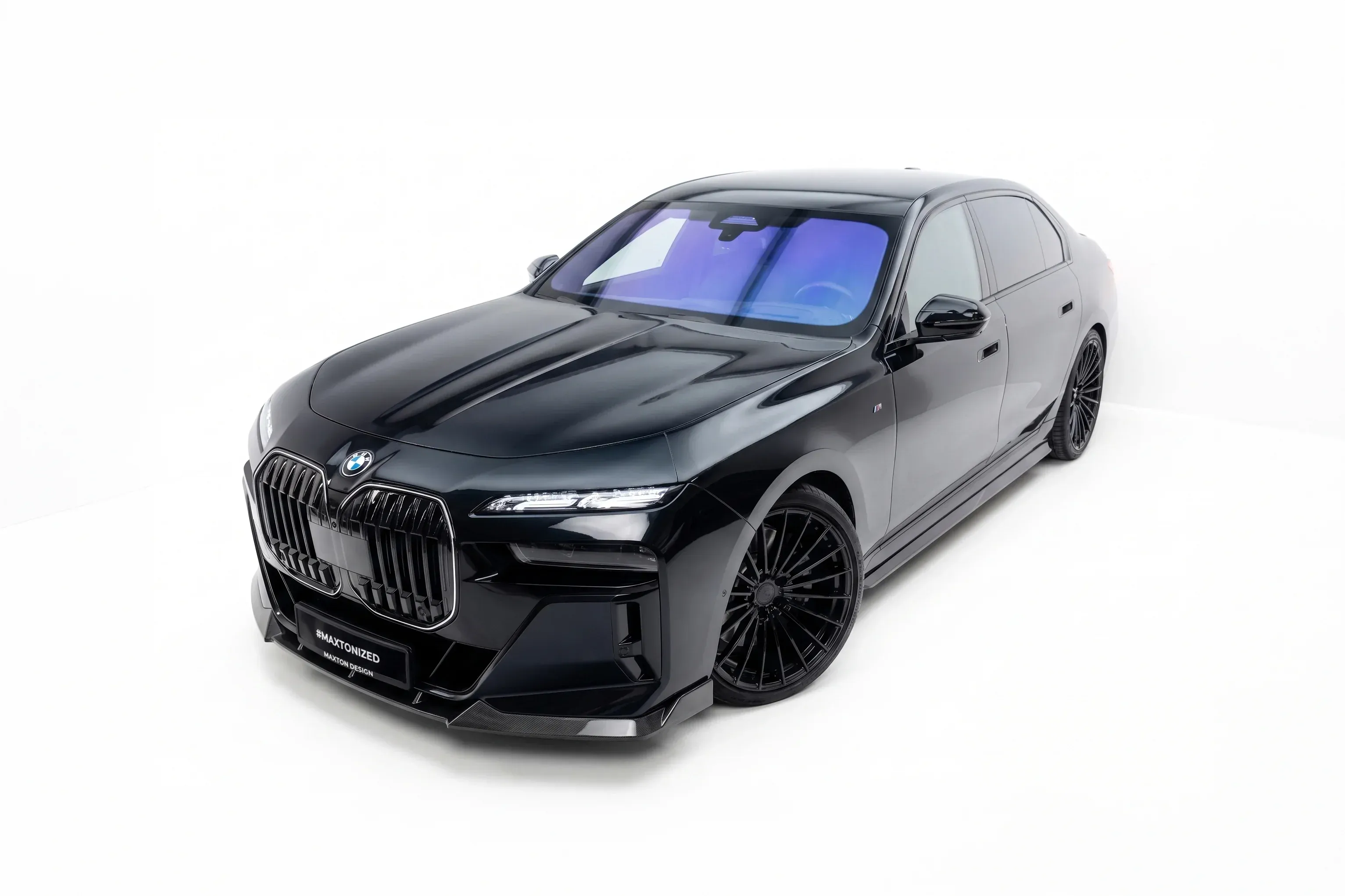 Carbon Frontspoiler BMW 7 G70 M-Pack / M760e / i7 2022 -> | Carbon Edition – bilde 3