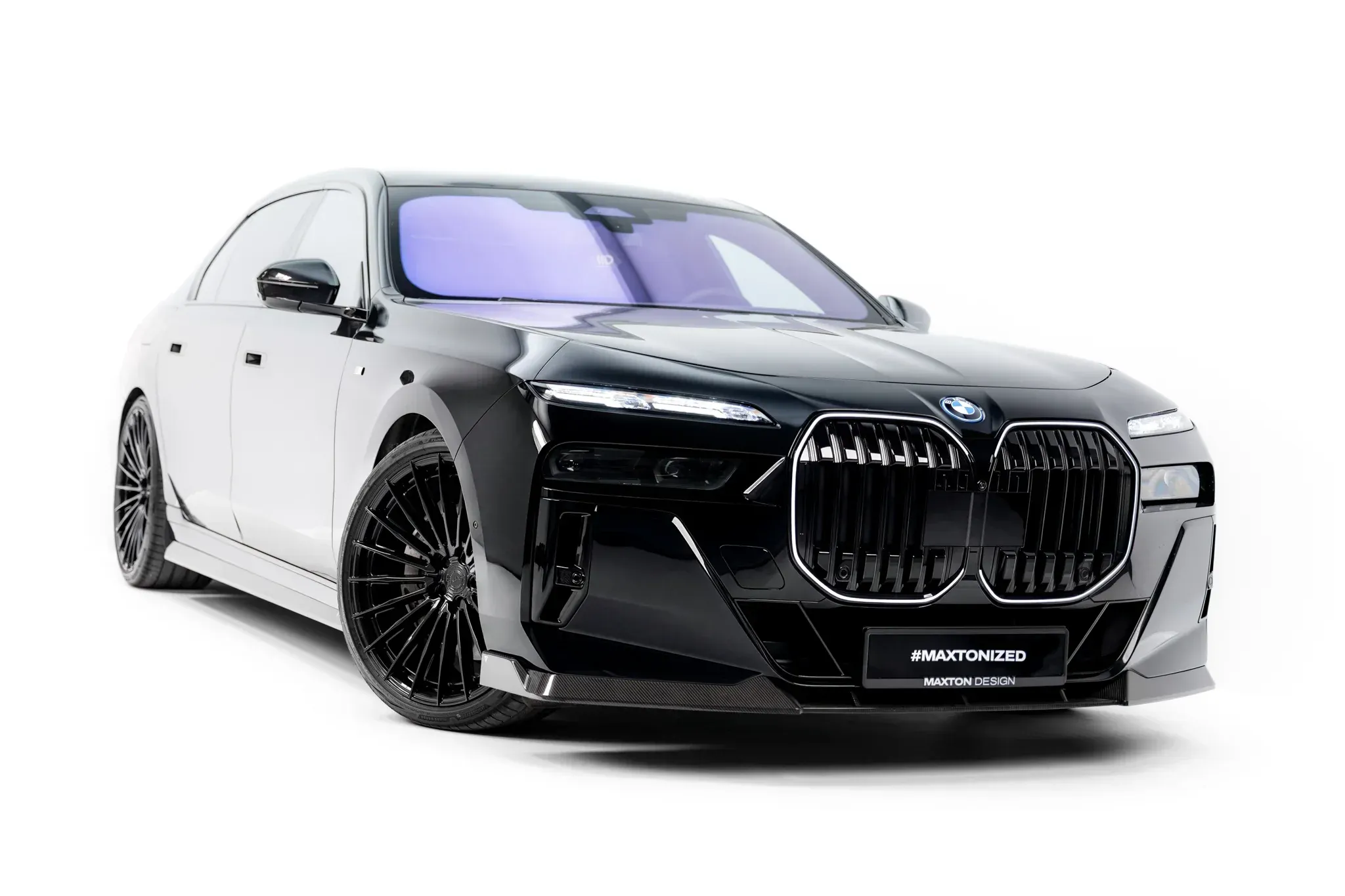 Carbon Frontspoiler BMW 7 G70 M-Pack / M760e / i7 2022 -> | Carbon Edition – bilde 6