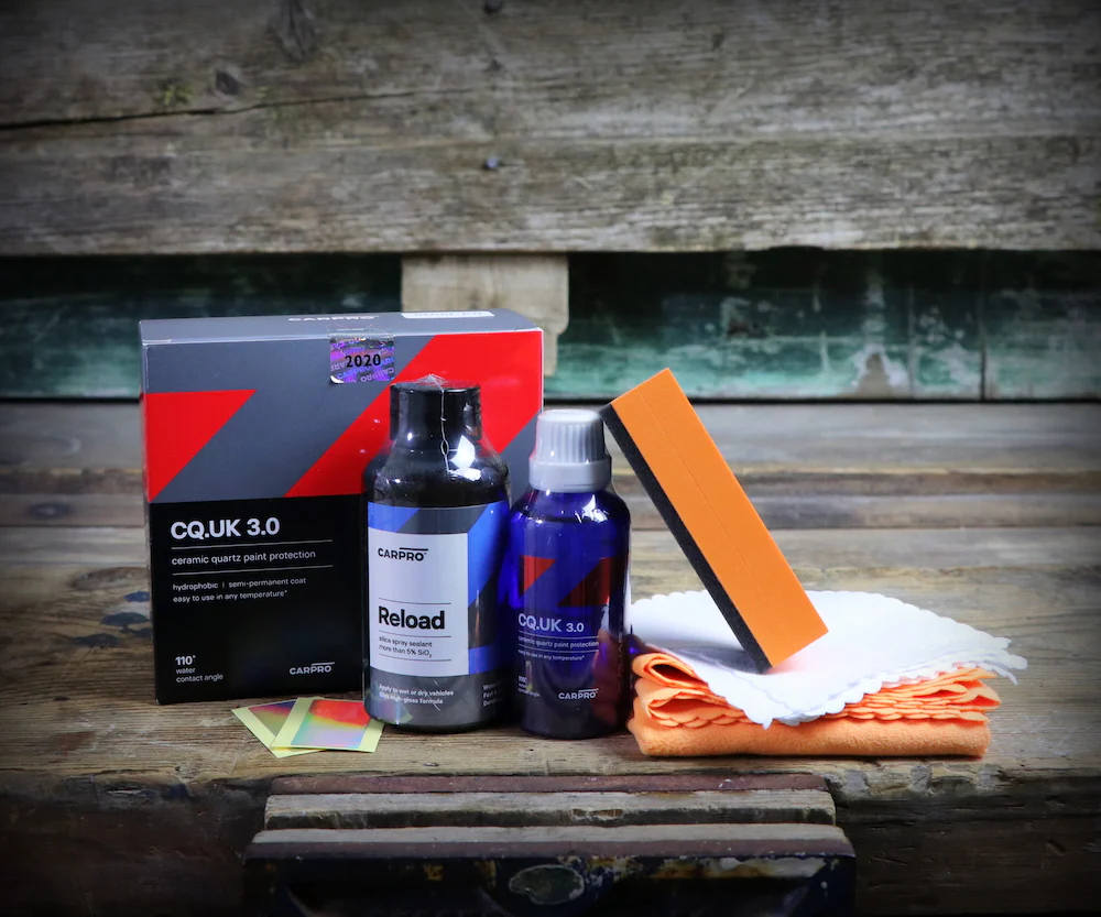 Carpro Cquartz UK Edition 3.0 KIT 30 ml + ReLoad 100ml | Keramisk Coating - lang holdbarhet Image 4