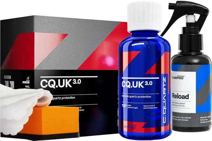 Carpro Cquartz UK Edition 3.0 KIT - 50 ml + ReLoad 100ml | Keramisk Coating - lang holdbarhet Image 1
