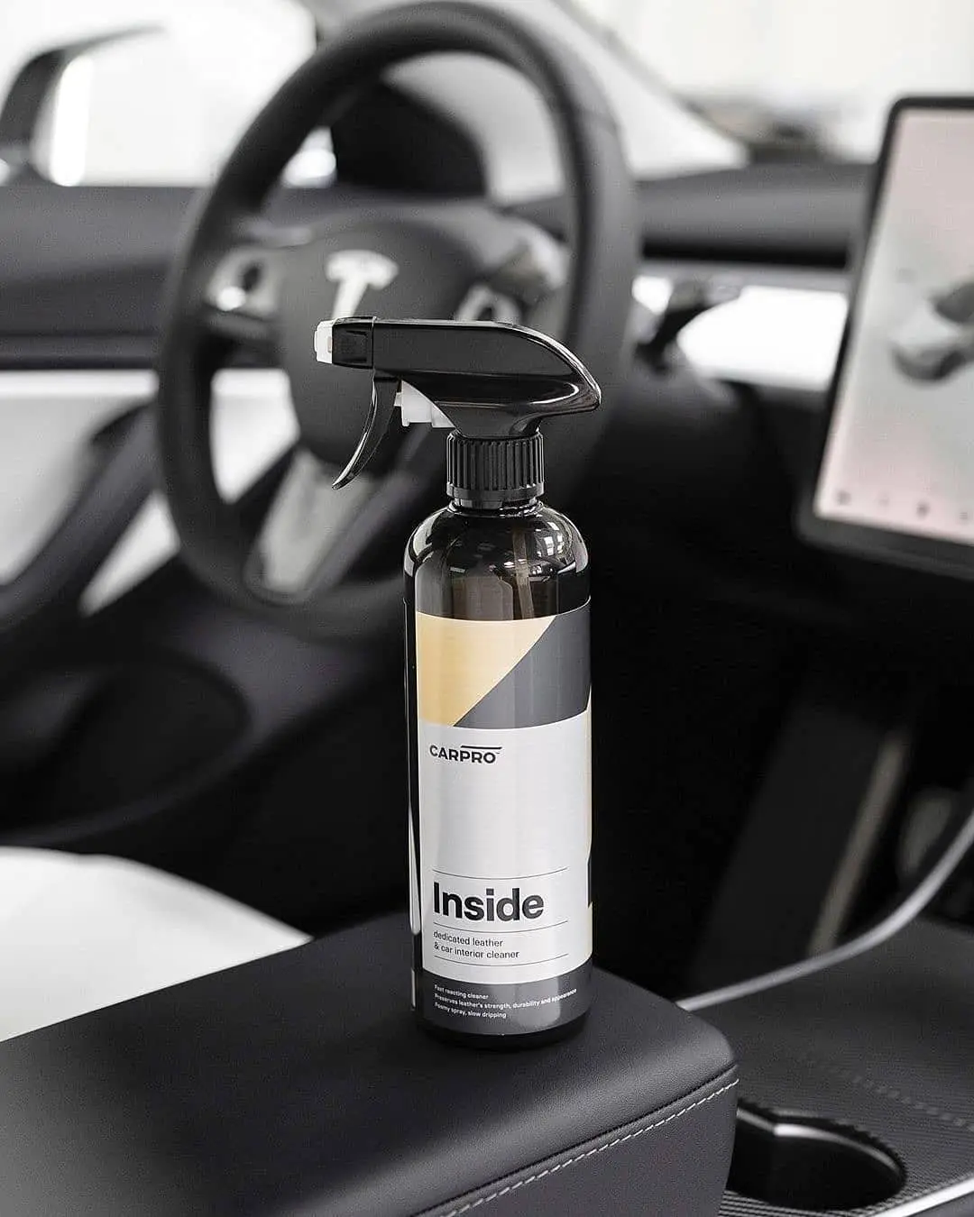 CarPro Inside Cleaner │ Interiørrens for skinn, tekstil og plast - m/skumtrig - 500 ml Image 9