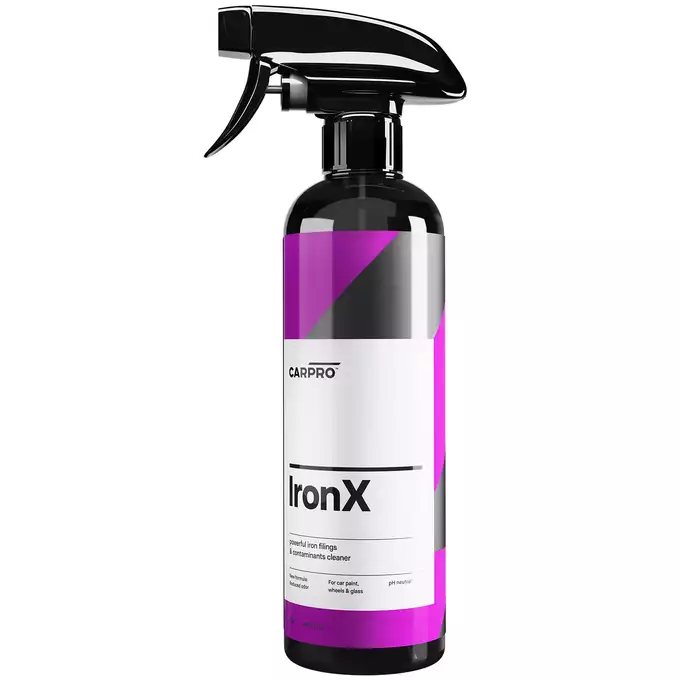 CarPro Iron X Cleaner │ Metallpartikkelfjerner - Fjerner flyverust, piggstøv, etc - 500 ml Image 1