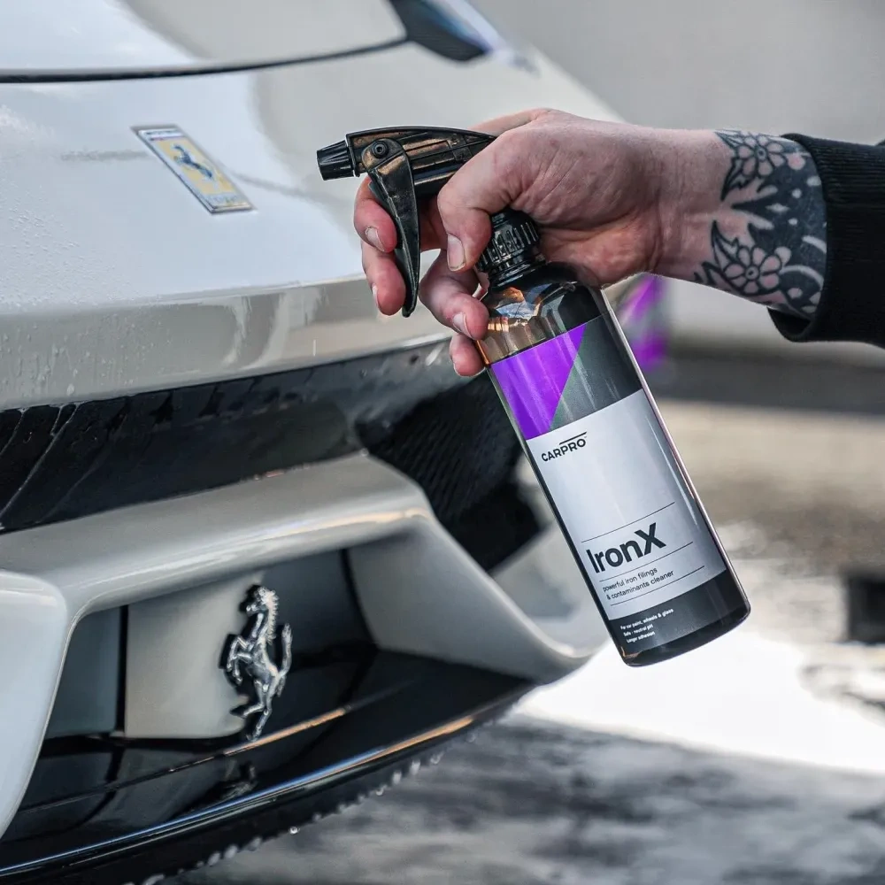 CarPro Iron X Cleaner │ Metallpartikkelfjerner - Fjerner flyverust, piggstøv, etc - 500 ml Image 4