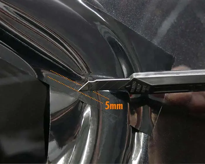 Chrome Delete kit Foliatec Black Matt | Svart matt Image 11