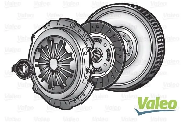 Clutchsett Audi 6 C5 2.7 T │ Valeo Clutch Kit With Flywheel – bilde 2