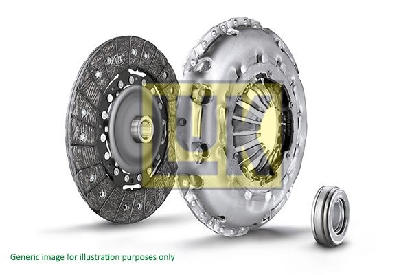 Clutchsett BMW N47 / B47 │ Genuine® LUK Clutch Kit 3pc (Cover+Plate+Releaser) Image 11