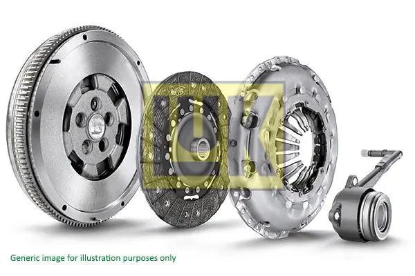 Clutchsett Ford / Volvo 2.0 TDCi / 2.0 D4 / 2.0 TDi │ LUK Clutch Kit with Flywheel Image 14