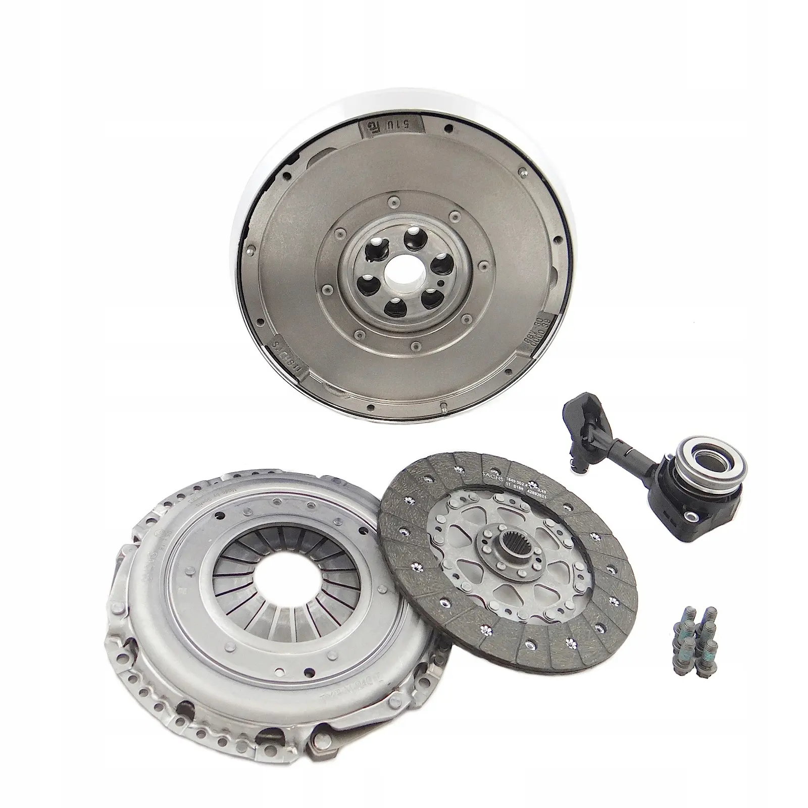 Clutchsett VW T5 2.5 TDI │ Sachs Dual Mass Flywheel DMF Kit with Clutch Image 6