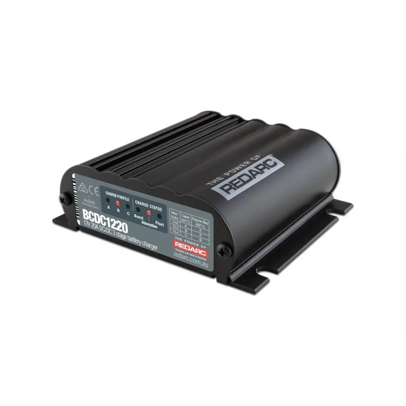 DC-DC lader 20A LiFePo, REDARC BCDC1220 – bilde 3