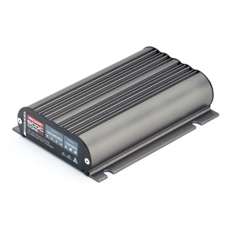 DC-DC lader 25A LiFePo, sol REDARC BCDCN1225 – bilde 2