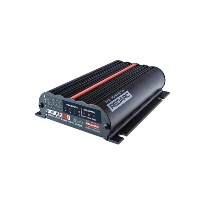 DC-DC lader 50A LiFePo, sol REDARC BCDC1250D
