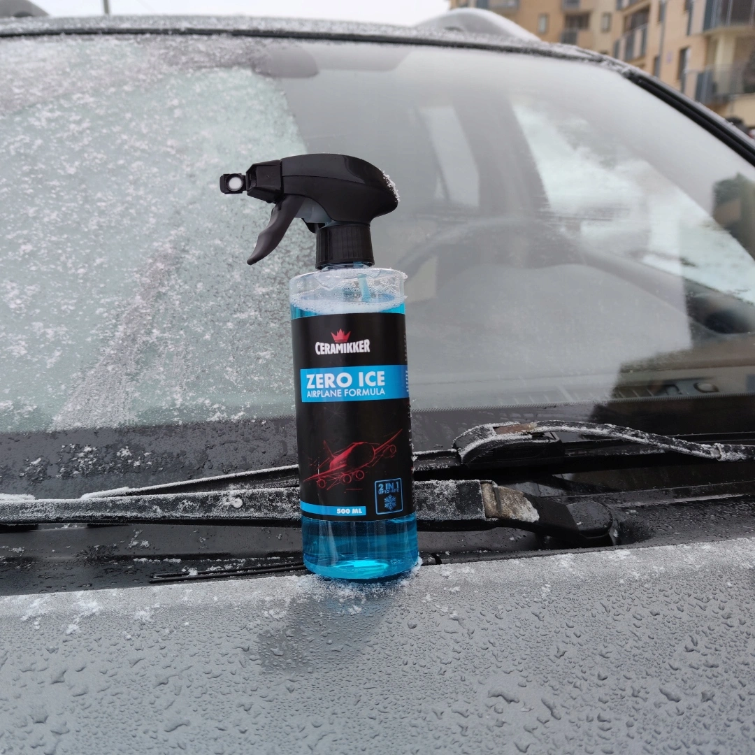 De-icer Isfjerningsmiddel CERAMIKKER Zero Ice Airplane Formula – Kraftig isfjerner for bilruter - 500 ml Image 3
