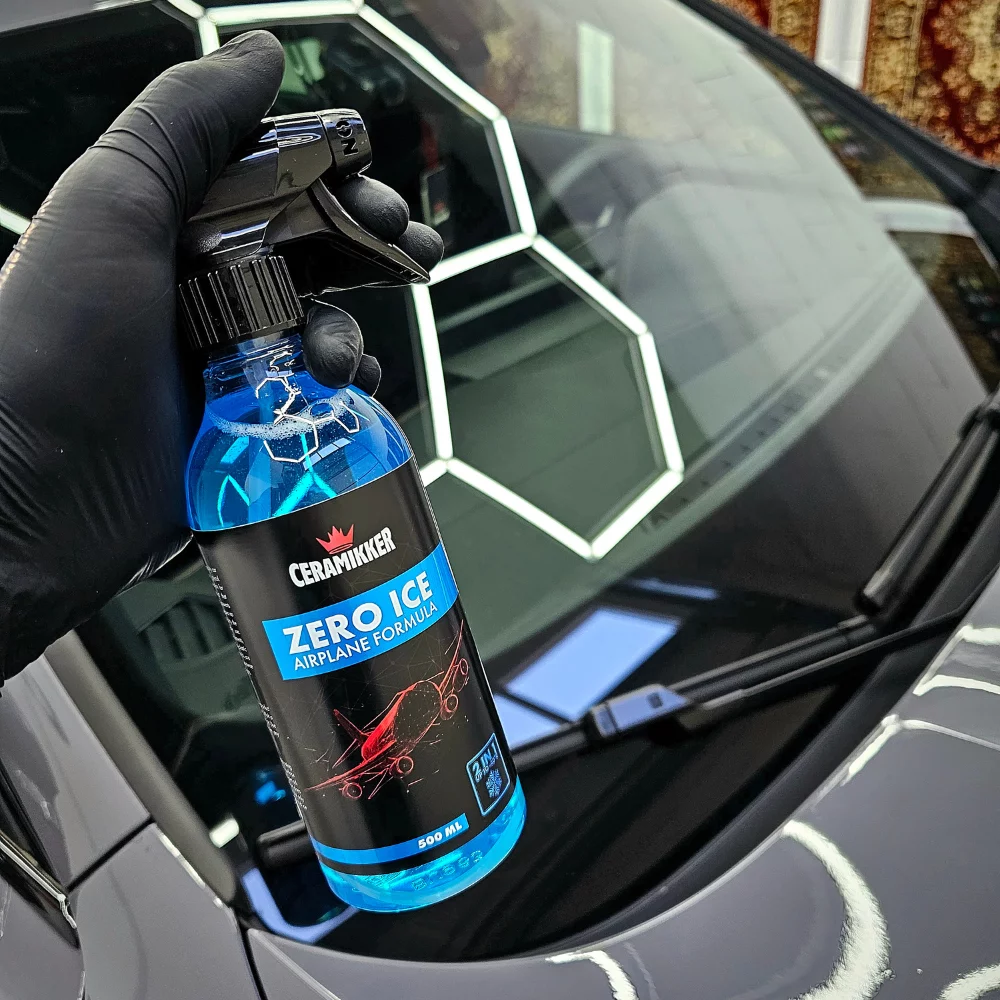 De-icer Isfjerningsmiddel CERAMIKKER Zero Ice Airplane Formula – Kraftig isfjerner for bilruter - 500 ml Image 4