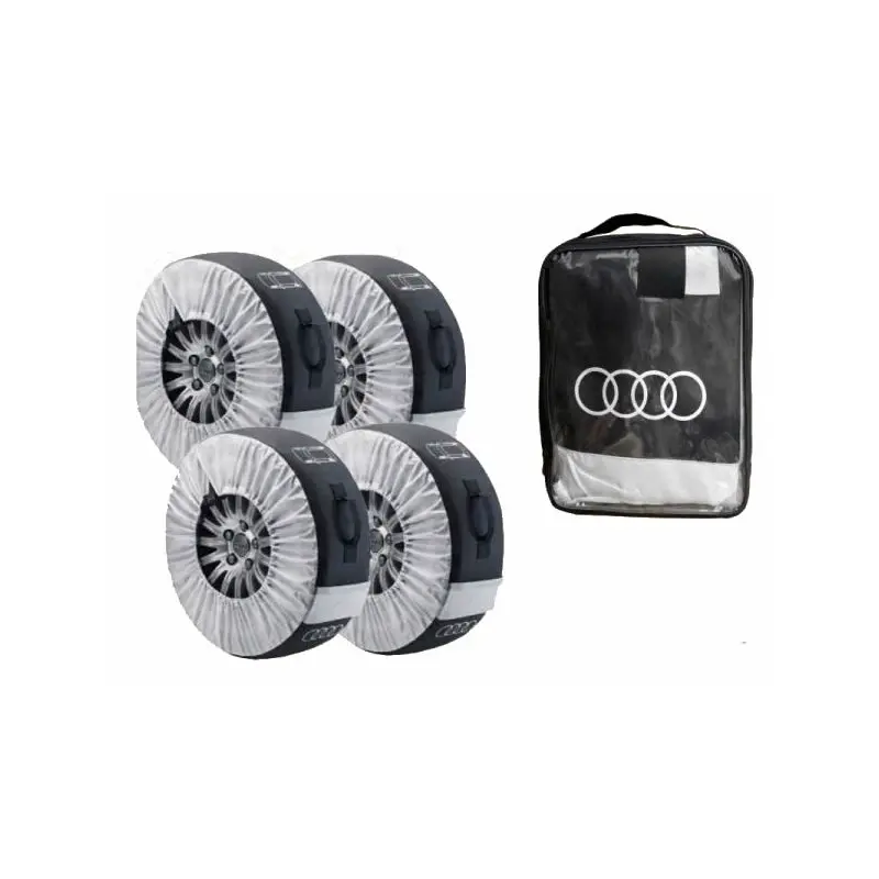 Dekkposer Audi Titanium Edition  │ 14"- 18" - sett 4 stk.
